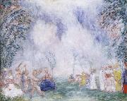 James Ensor The Garden of love oil painting